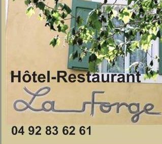 Hôtel Restaurant La Forge dans les gorges du Verdon | Castellane, Alpes de Haute-Provence